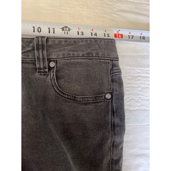 Cabi Jeans Womens Size 4 Grey Black Super Skinny Low Rise Stretch Denim 3044 - Picture 8 of 11